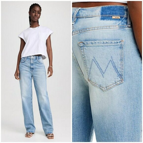 💕MOTHER SUPERIOR💕 The Spitfire Sneak Jeans ~ I Confess 27 NWT - Picture 6 of 16